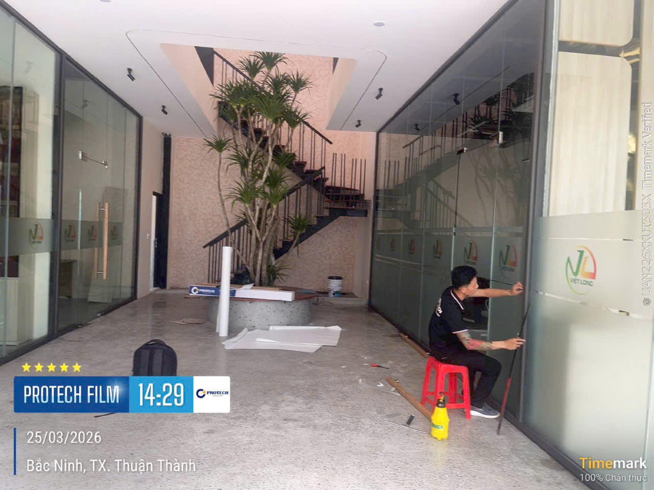 Dán phim cách nhiệt tại Kho Indochina