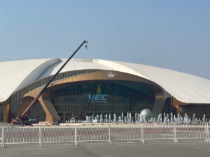 Dán phim cách nhiệt tái tại trung tâm triển lãm quốc gia việt nam